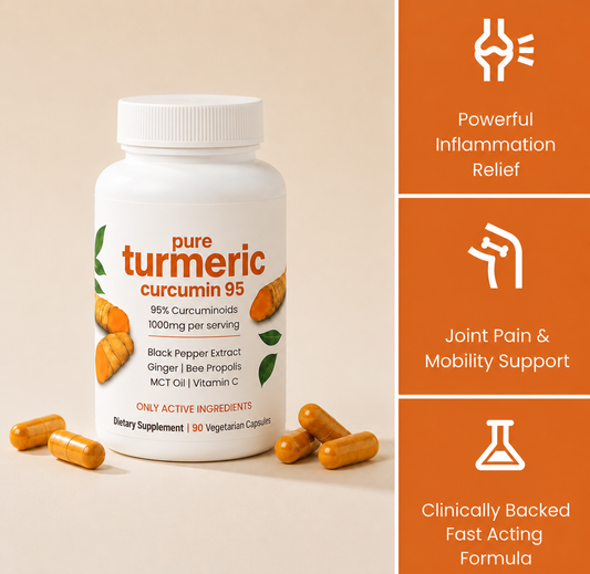 Turmeric Curcumin - 1000mg Capsules