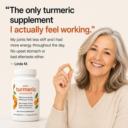 Turmeric Curcumin - 1000mg Capsules