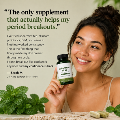 Spearmint Hormonal Acne Support — 400mg